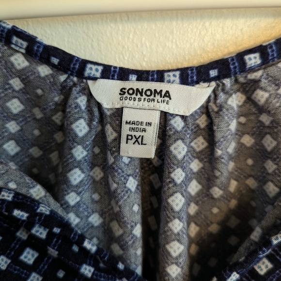 Sonoma Goods For Life Sleeveless Blouse - Picture 3 of 5